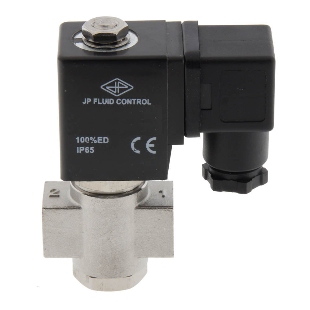 Magneetventiel ST-DB 1/4'' NO rvs EPDM 0-12bar 12V DC