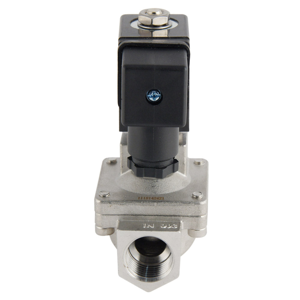 Magneetventiel ST-IA 1/2'' NPT rvs EPDM 0.5-16bar 24V AC
