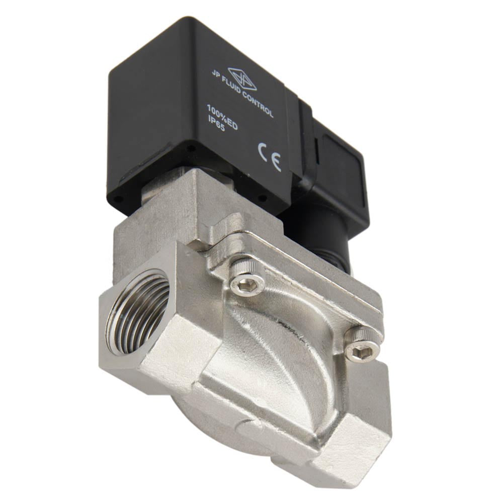 Magneetventiel ST-IA 1/2'' rvs FKM 0.5-16bar 120V AC