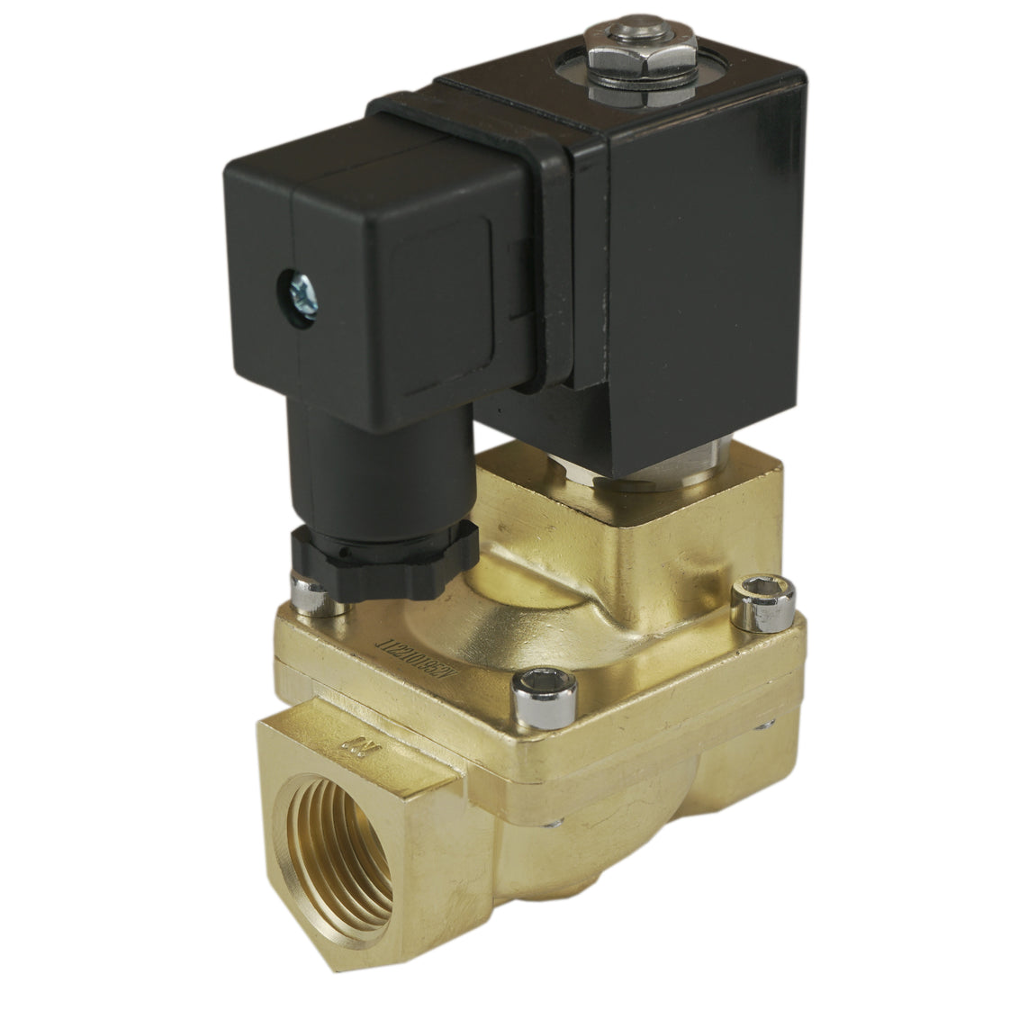 Magneetventiel ST-IA 3/8'' messing FKM 0.5-16bar 24V AC