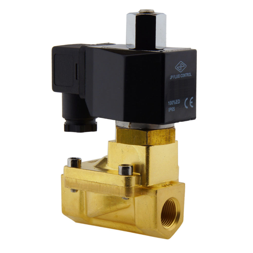 Magneetventiel ST-IB 3/8'' NO messing FKM 0.5-13bar 230V AC