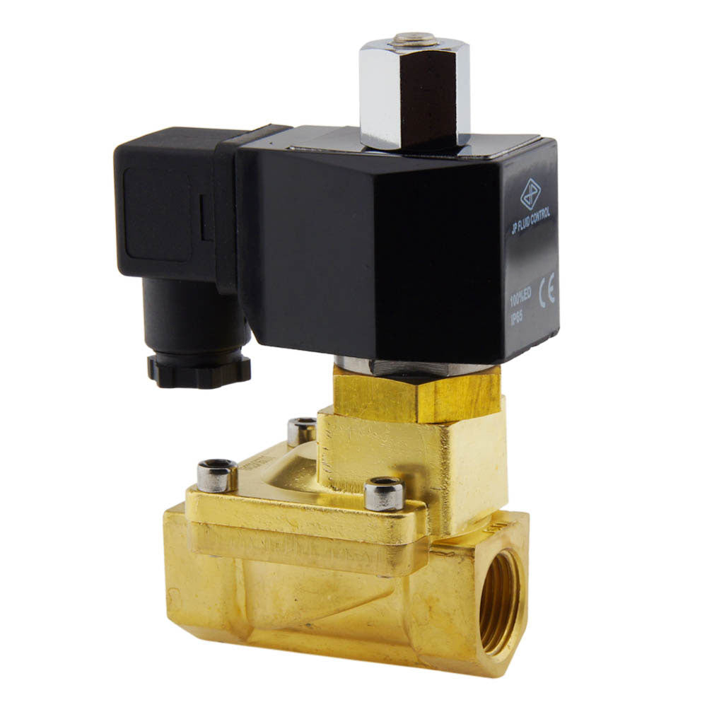 Magneetventiel ST-IB 1/2'' NO messing FKM 0.5-13bar 230V AC