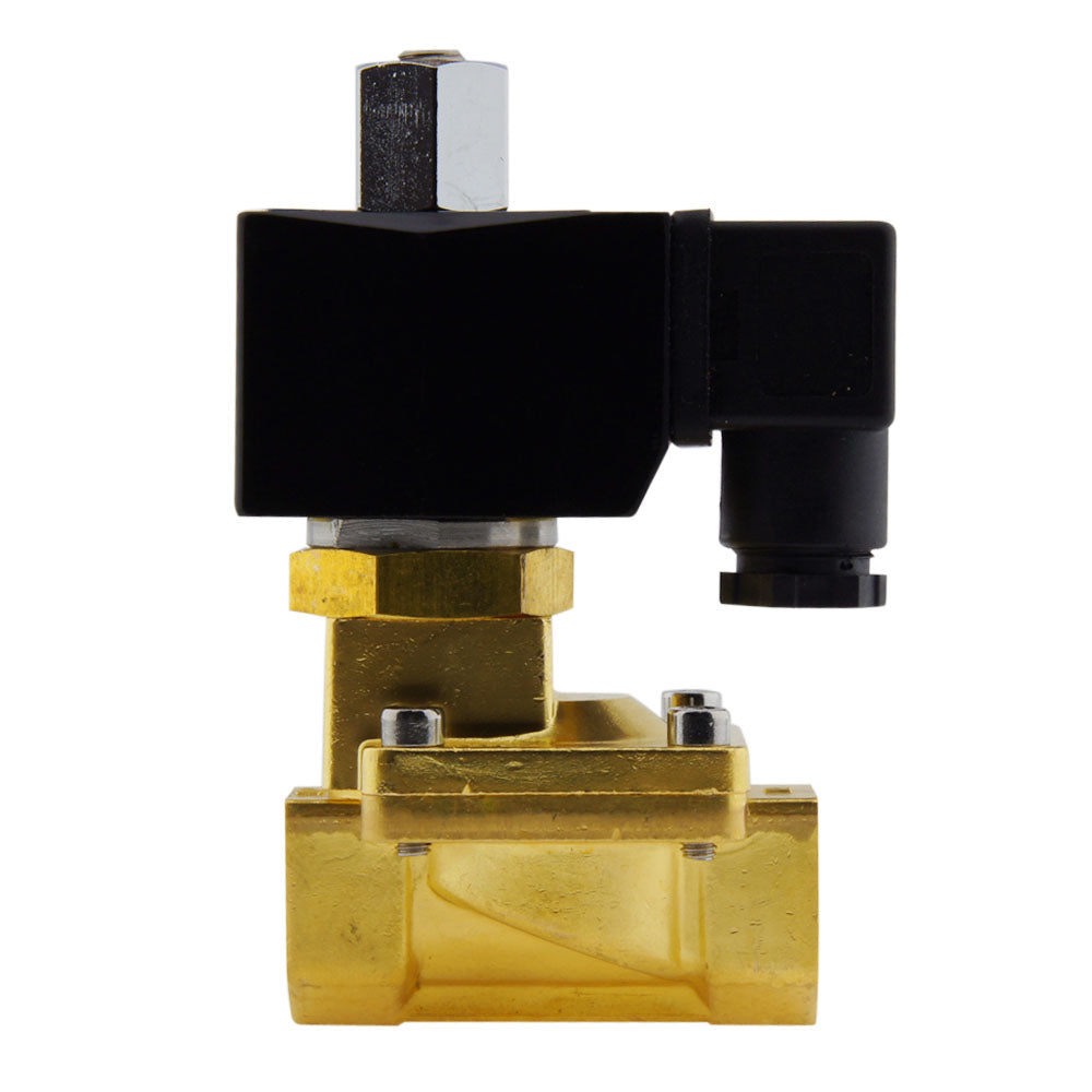 Magneetventiel ST-IB 3/8'' NO messing FKM 0.5-13bar 12V DC