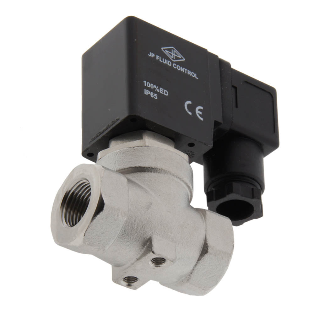Magneetventiel ST-SA 3/8'' rvs EPDM 0-16bar 120V AC