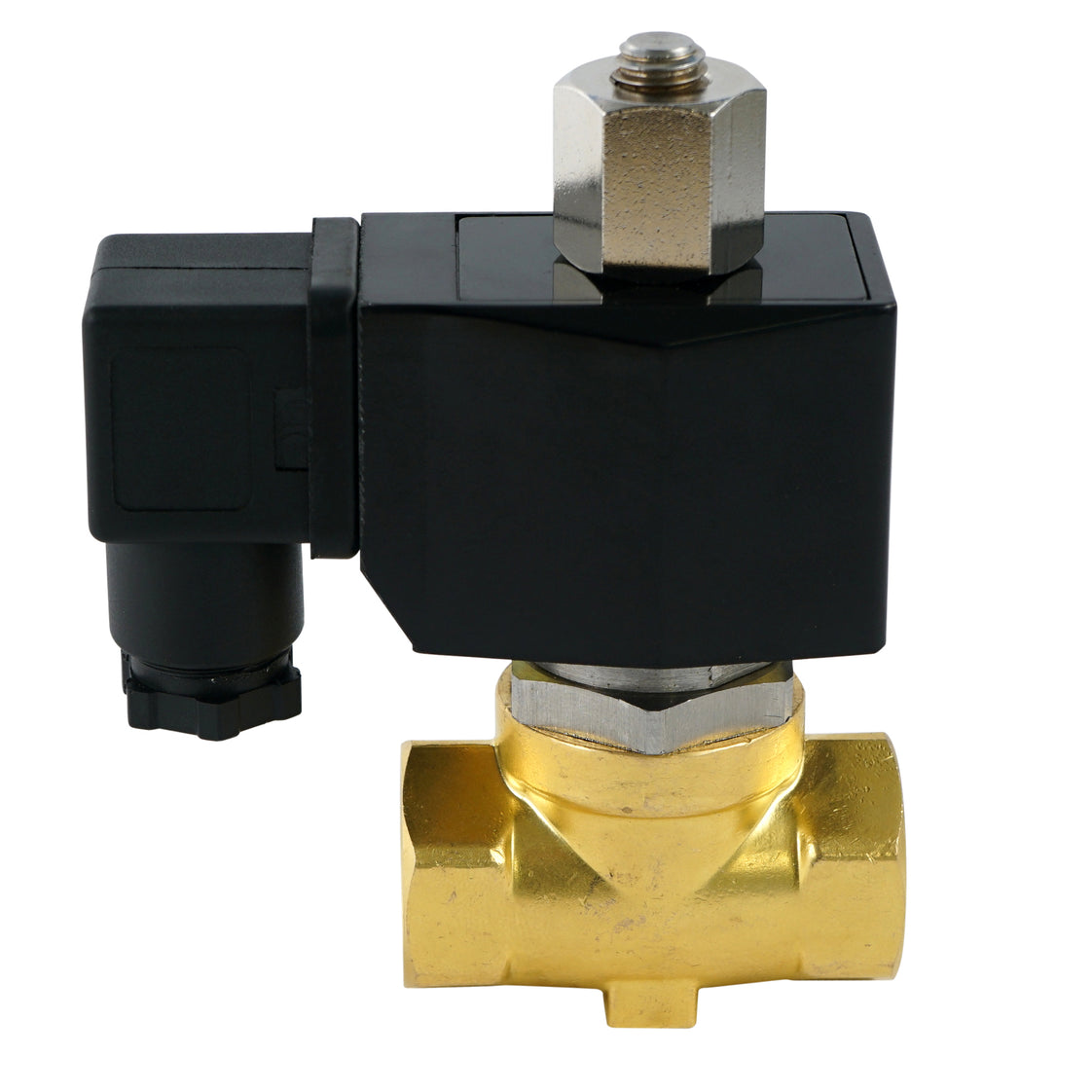 Magneetventiel ST-SB 1/4'' NO messing EPDM 0-10bar 12V DC