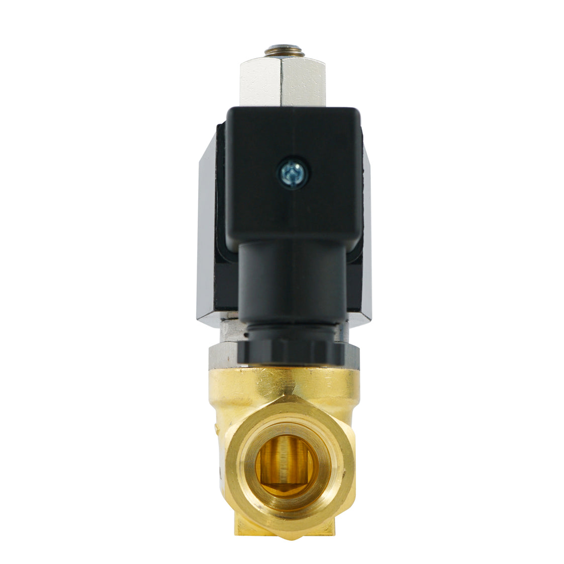 Magneetventiel ST-SB 1/4'' NO messing EPDM 0-10bar 12V DC