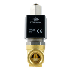 Magneetventiel ST-SB 1/4'' NO messing EPDM 0-10bar 12V DC