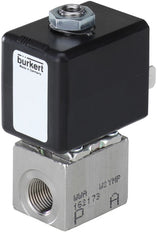 Magneetventiel 3/2-weg M5 NC Roestvrij staal FKM 0-13bar/189psi 24VAC 7012 381002