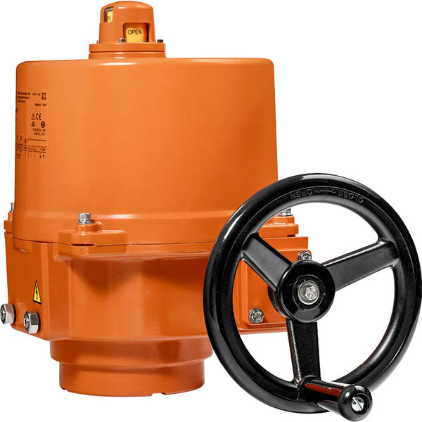 Belimo Vlinderklep DN400/PN16 Wafer 120-240VAC/DC 2&3-Punt GGG40 EPDM IP67 ISO 5211 Aansluitklem 38s 650Nm D6400N/SY6-230-3-T
