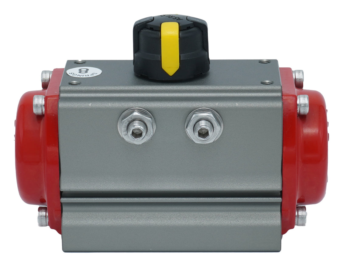 Pneumatische Actuator Tandheugel Veer-Openend 162.9Nm @ 6bar F07/F10 - PR08B