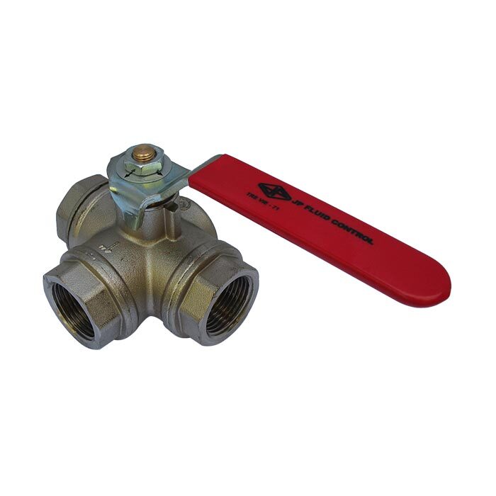 70 - G3/4'' 3-Weg (L) Kogelkraan F/F/F