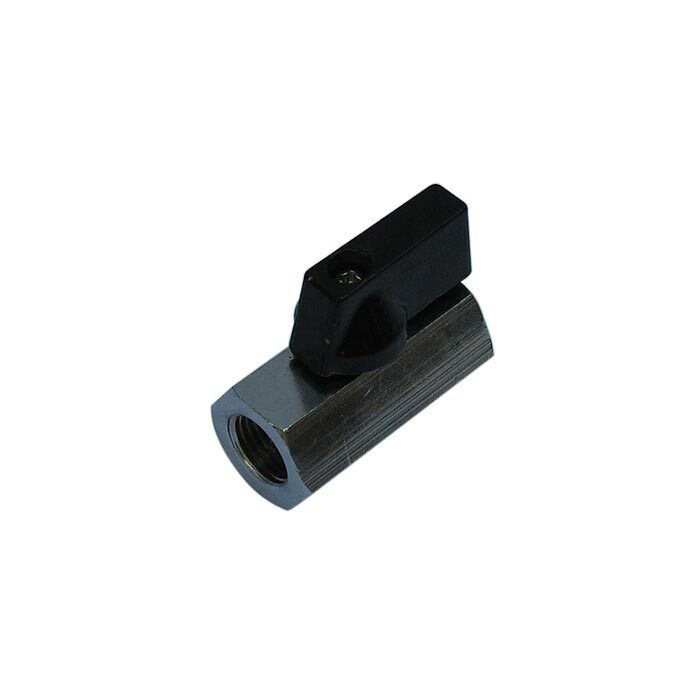 927 - G1/4'' 2-Weg Mini Kogelkraan F/F