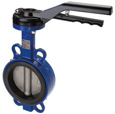 DN100 (4 inch) PN16 Wafer Butterfly Valve GG25-Stainless steel-NBR (Composite)