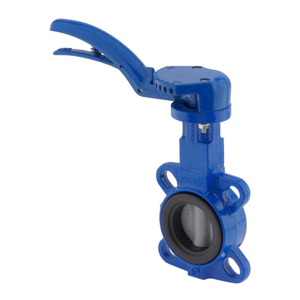 DN100 (4 inch) PN16 Wafer Butterfly Valve GGG40-Stainless steel-NBR