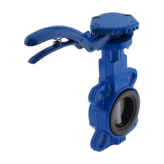 DN100 (4 inch) PN16 Wafer Butterfly Valve GGG40-GGG40 polyamide-coated-NBR (Composite)