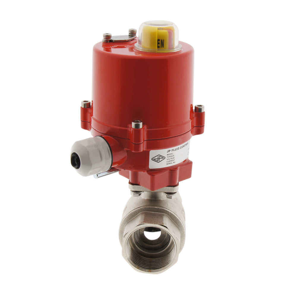 G1-1/2'' 12V AC 2-Way Brass Electrical Ball Valve - BL2BA