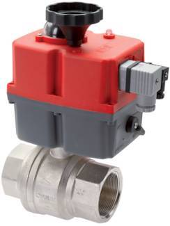 G1/4'' 24-240V AC/DC Fail-Safe 2-Way Brass Ball valve