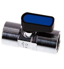 Rp 1/2 inch 2-Weg Messing Mini-Kogelkraan Compact EN331 Gas 20 Bar