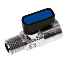 Buiten x Binnendraad R/rp 1/4 inch 2-Weg Messing Mini-Kogelkraan Compact EN331 Gas 20 Bar