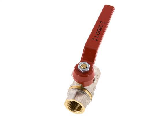 Rp 3/8 inch Siliconenvrij 2-Weg Messing Kogelkraan