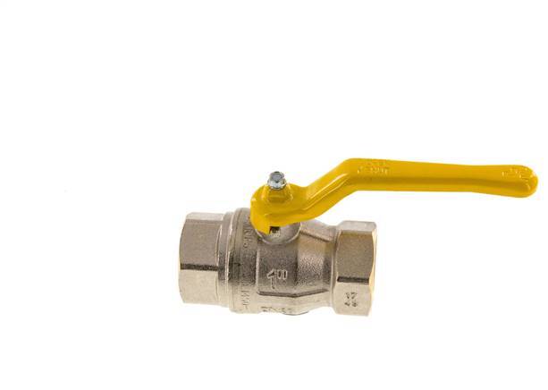 Rp 1 inch Gas 2-Weg Messing Kogelkraan