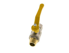Buiten x Binnendraad R/Rp 1/2 inch Gas 2-Weg Messing Kogelkraan