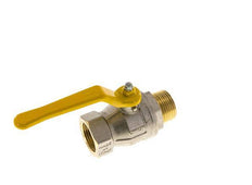 Buiten x Binnendraad R/Rp 1 inch Gas 2-Weg Messing Kogelkraan