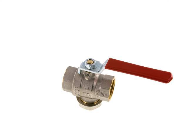 G 3/4 inch Integrated Strainer 2-Way Brass Ball Valve