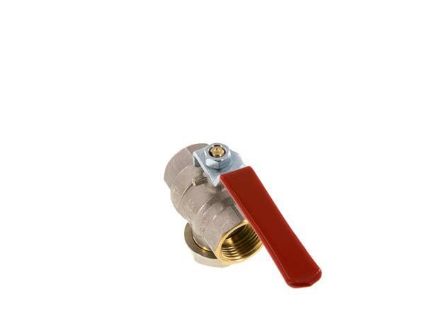 G 3/4 inch Integrated Strainer 2-Way Brass Ball Valve