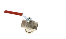 G 1-1/2 inch Geïntegreerd Filter 2-Weg Messing Kogelkraan