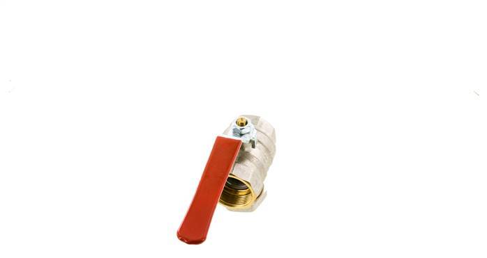 G 1-1/4 inch Integrated Strainer 2-Way Brass Ball Valve