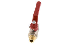 Buiten x Binnendraad R/Rp 1/4 inch 2-Weg Messing Kogelkraan