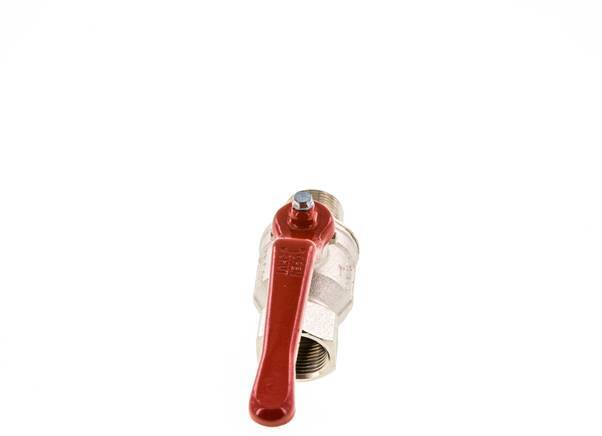 Buiten x Binnendraad R/Rp 3/4 inch 2-Weg Messing Kogelkraan