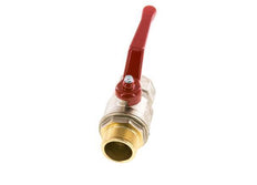 Male To Female R/Rp 1-1/4 inch 2-Way Brass Ball Valve