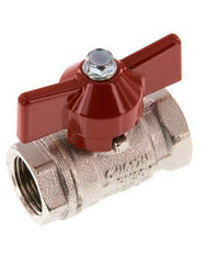 G 3/8 inch Vlinder Handle Compacte 2-Weg Messing Kogelkraan