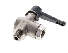 Buiten x binnendraad G/G 1/4 inch 2-Weg Haakse Kogelkraan Messing