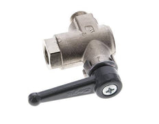 Buiten x binnendraad G/G 1/4 inch 2-Weg Haakse Kogelkraan Messing