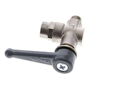 Buiten x binnendraad G/G 1/8 inch 2-Weg Haakse Kogelkraan Messing