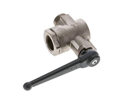 Buiten x binnendraad G/G 3/4 inch 2-Weg Haakse Kogelkraan Messing