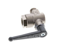 Buiten x binnendraad G/G 3/8 inch 2-Weg Haakse Kogelkraan Messing