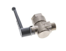 Buiten x binnendraad G/G 3/8 inch 2-Weg Haakse Kogelkraan Messing