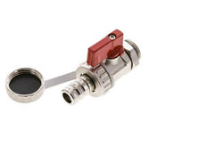 G 1/2 inch Messing 2-WayCV Vul/Aftap Kogelkraan