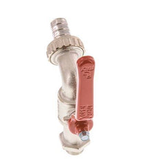 G 3/8 inch Brass 2-Way Faucet Ball Valve
