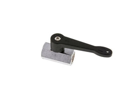 G 1/4 inch 2-Weg Messing Mini-Kogelkraan Lange Hendel 15 Bar
