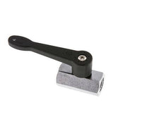 G 1/4 inch 2-Weg Messing Mini-Kogelkraan Lange Hendel 15 Bar