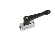 G 3/8 inch 2-Weg Messing Mini-Kogelkraan Lange Hendel 15 Bar
