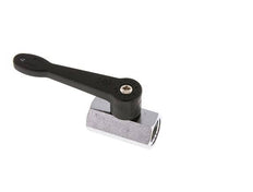 G 3/8 inch 2-Weg Messing Mini-Kogelkraan Lange Hendel 15 Bar