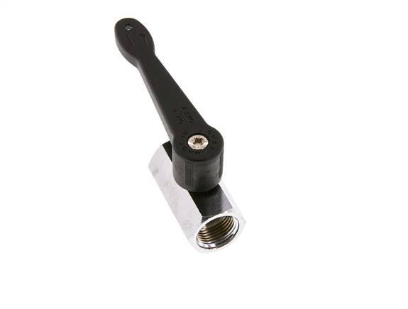 G 3/8 inch 2-Weg Messing Mini-Kogelkraan Lange Hendel 15 Bar