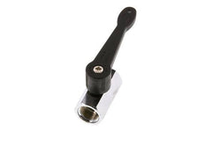 G 3/8 inch 2-Weg Messing Mini-Kogelkraan Lange Hendel 15 Bar
