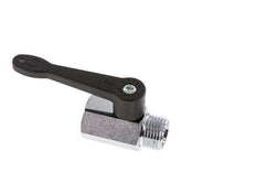 Buiten x Binnendraad G 1/2 inch 2-Weg Messing Mini-Kogelkraan Lange Hendel 15 Bar